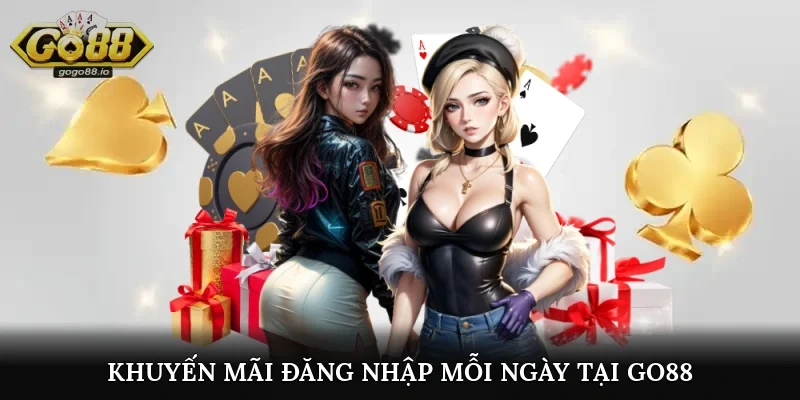 Khuyến mãi đăng nhập mỗi ngày tại Go88