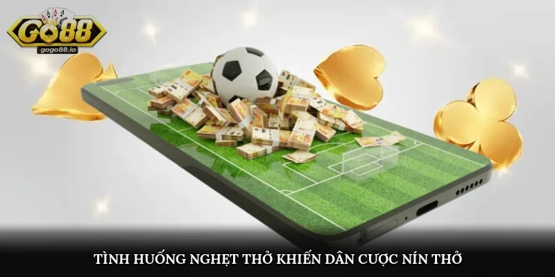Tình huống nghẹt thở khiến dân cược nín thở